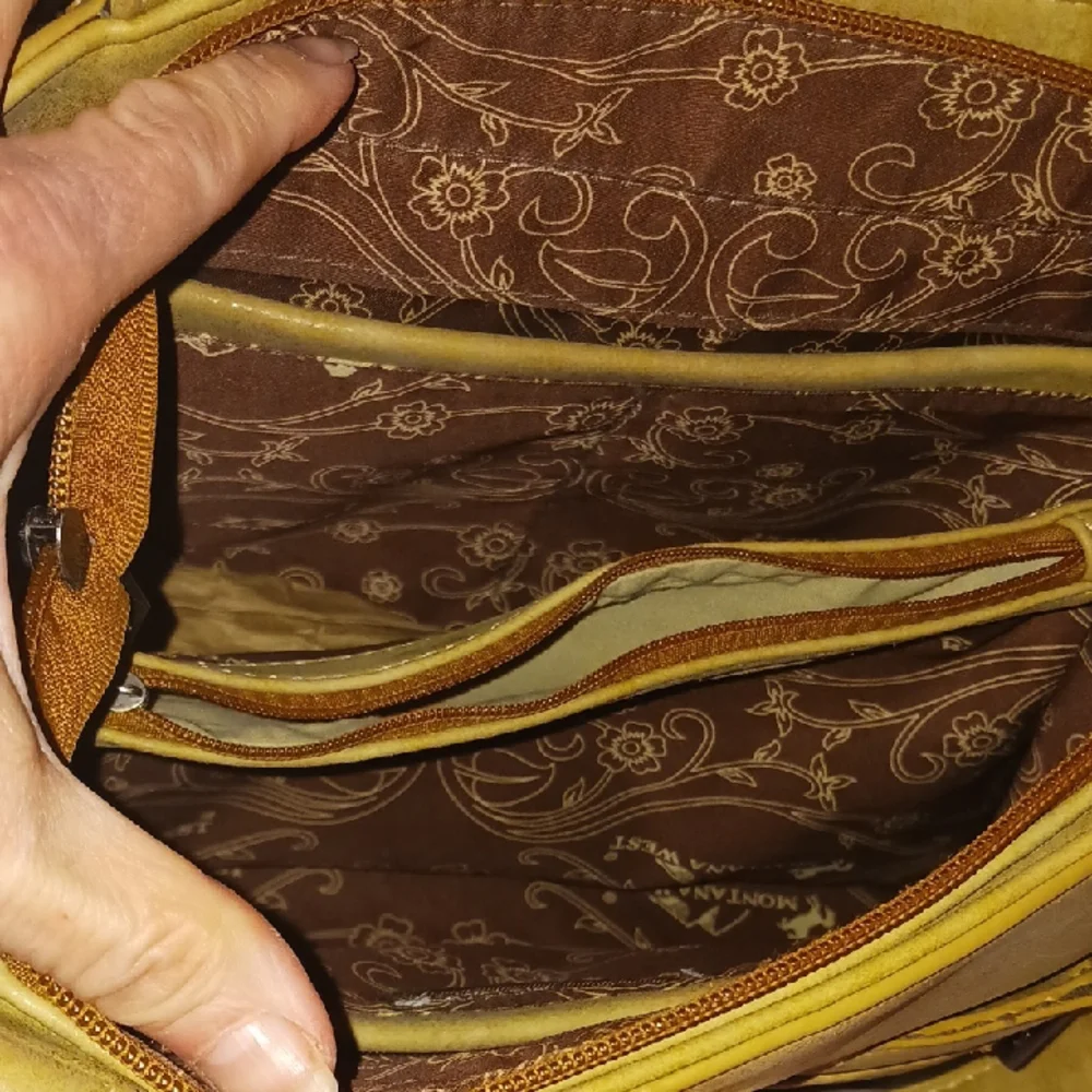 Montana WestStylish Tan and Brown Women's Bag - Picture 8 of 17